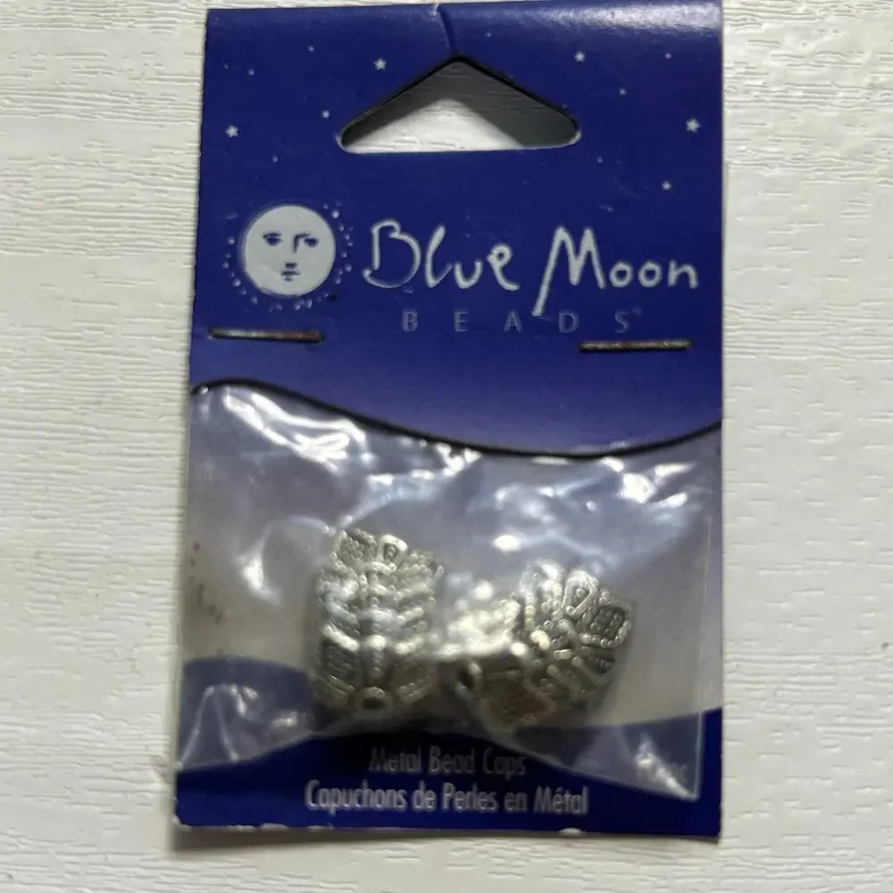 Blue Moon Beads Silver Findings Lot Butterfly Heart Toggle